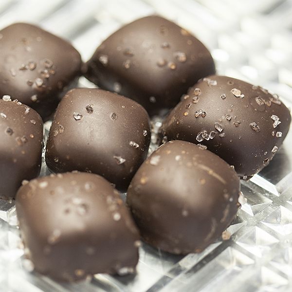 S. F. Dark Chocolate Sea Salt Caramels